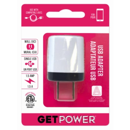 Sgl Wall Usb Adapter